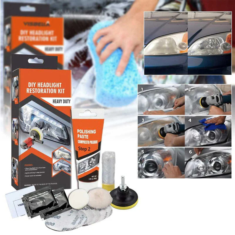 polishing paste for car headlights
