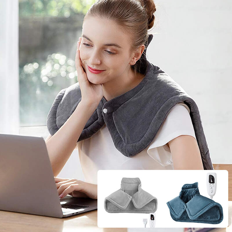 Heating Pad for Neck and Shoulders pasteqe