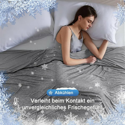 🔥LETZTER TAG 49 % RABATT – Ultimative Kühldecke für den Sommer❄️💤