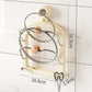 Removable, wall-mounted, punch-free pot lid holder
