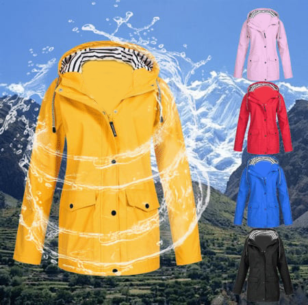 🏞️HOT SALE 49% OFF 💦Women Waterproof And Windproof Jacket✈️Free Shipping