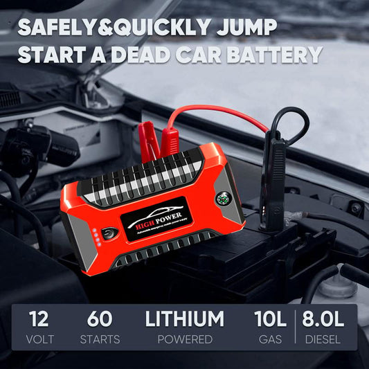 ⏳Limited time 50% OFF⏳Time-limited Special🔋Jump Starter 3000A Peak Jump Starter Battery Pack【Free shipping】