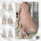 🔥BUY 2 GET 10% OFF💝Women's Summer Plus Size Long Solid Color Dress