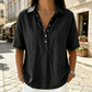 Women's Linen Short Sleeve Shirt