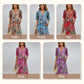 🌴Summer Specials🌴Vibrant midi dress