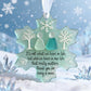 🌊Snowflake-Shaped Sea Glass Friendship Decor❄✨ Shaped by Nature & Crafted by Hand!