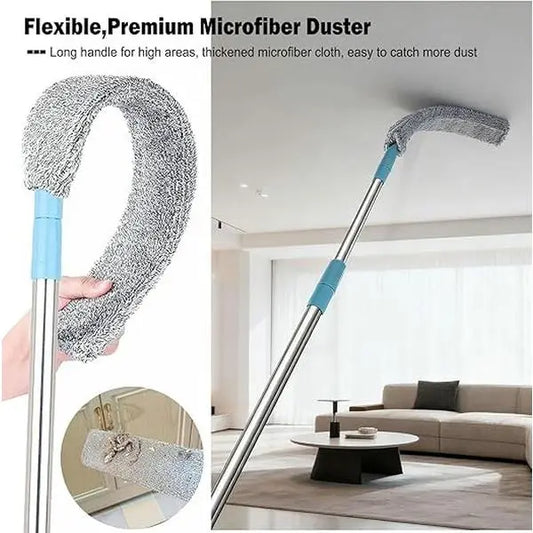 Replacement Gap Duster for Home Coner Place Durable Flexible Arbitrary Bending Microfiber Dust Brush for Under Furniture Bed Couch Fridge