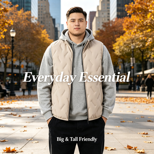 🔥2026 NEW Ideal Gift - Men's Warm Winter Vest with Faux Lambswool