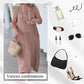 🔥BUY 2 GET 10% OFF💝Women's Summer Plus Size Long Solid Color Dress