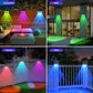 Solar Outdoor Wall Light – 3 Color & Rainbow
