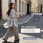 Women Tie Dye V Neck Roll Up Sleeve 2 Piece Matching Pants Set