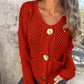 💖Limited Sale 50% OFF💖Women's Fashion Cut-Out Knitted Cardigan