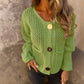 💖Limited Sale 50% OFF💖Women's Fashion Cut-Out Knitted Cardigan