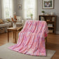 Ultra-Soft Tie-Dye Plush Throw Blanket