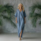 Women's Casual V-Neck Maxi Dress