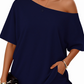 Women’s Off-Shoulder Top & Shorts 2-Piece Set