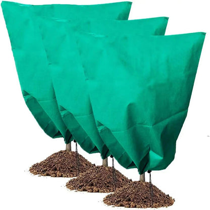 Plant Thickened Drawstring Bag Freeze Protection Covers