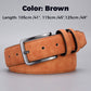 Men's Casual PU Leather Belt
