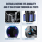 2 in 1 Expandable Cup Holder for Car with Locking Function and 360° Rotating