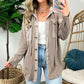 Casual Patchwork Hooded Jacket for Women