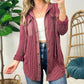 Casual Patchwork Hooded Jacket for Women