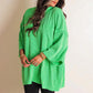 2024 New Oversize High-neck Urban Ribbed Top for Women