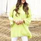 2024 New Oversize High-neck Urban Ribbed Top for Women