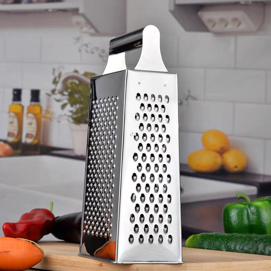 4-Sided Blades Stainless Steel Cheese & Vegetable Grater