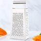 4-Sided Blades Stainless Steel Cheese & Vegetable Grater