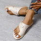 Lightweight Casual Fashion Split Toes Style Flat Sandals