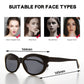 Retro Narrow Cat Eye Sunglasses for Women