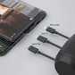 3 In 1 Retractable Cord Car Charger