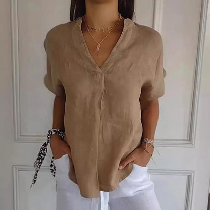 Women’s Comfortable Casual V-neck Tops