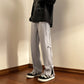 2024 new style casual pants zipper trousers