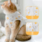 Printed Strap Breathable Anti-Licking Surgery Recovery Pet Suit