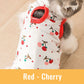 Printed Strap Breathable Anti-Licking Surgery Recovery Pet Suit