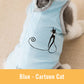 Printed Strap Breathable Anti-Licking Surgery Recovery Pet Suit