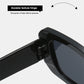Summer Simple Square-Frame Lightweight Sunglasses