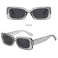 Summer Simple Square-Frame Lightweight Sunglasses