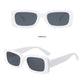 Summer Simple Square-Frame Lightweight Sunglasses