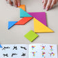 Magnetic Wooden Board Puzzle for Children