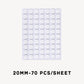 Double Sided No Trace Sticky Dot Stickers