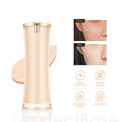 Long Lasting Poreless Liquid Foundation