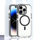 Anti-Fall Transparent Magnetic Phone Case for iPhone