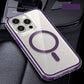 Anti-Fall Transparent Magnetic Phone Case for iPhone