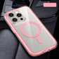 Anti-Fall Transparent Magnetic Phone Case for iPhone