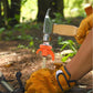M8*200 High Strength Carbon Steel Threaded Tent Stakes
