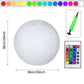 Pool Decoration - LED Light 16 Colors Luminous Beach Ball