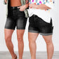 Women's Mid Rise Jean Shorts
