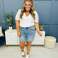Women's Mid Rise Jean Shorts